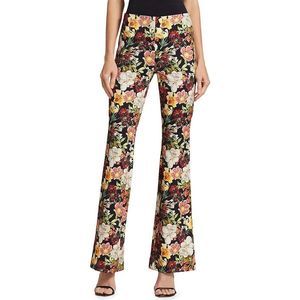 Alice + Olivia Multicolor Floral Trousers